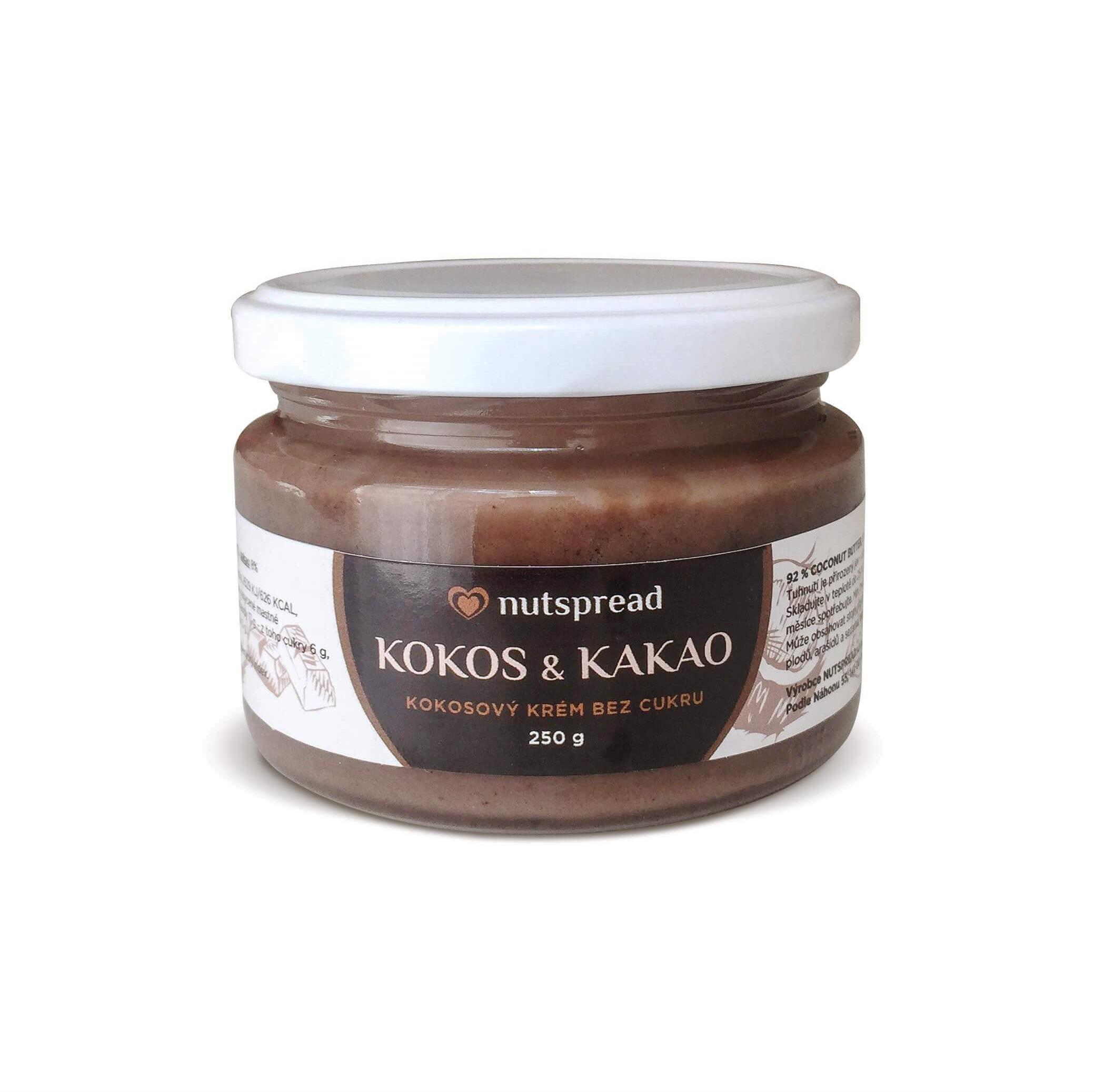 Nutspread Kokosové máslo s kakaem 250 g