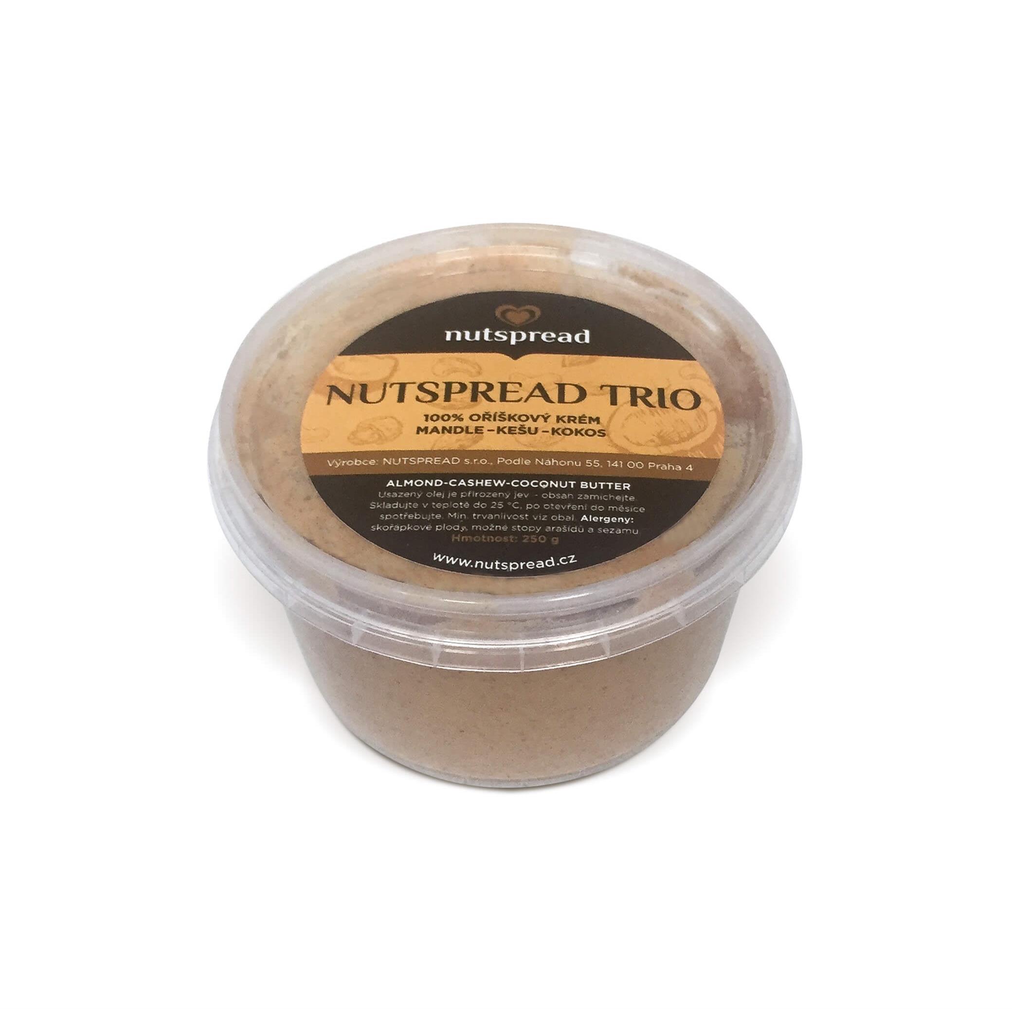 Nutspread Trio máslo 1 kg