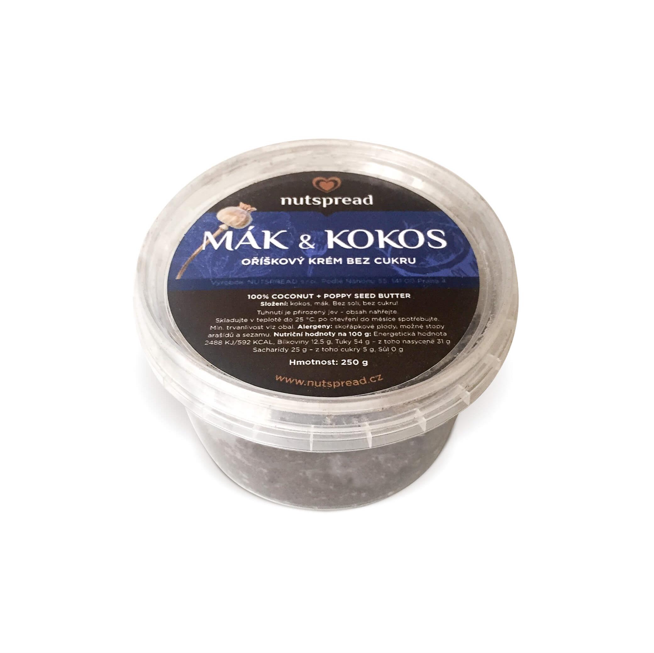 Nutspread Makové máslo 1 kg
