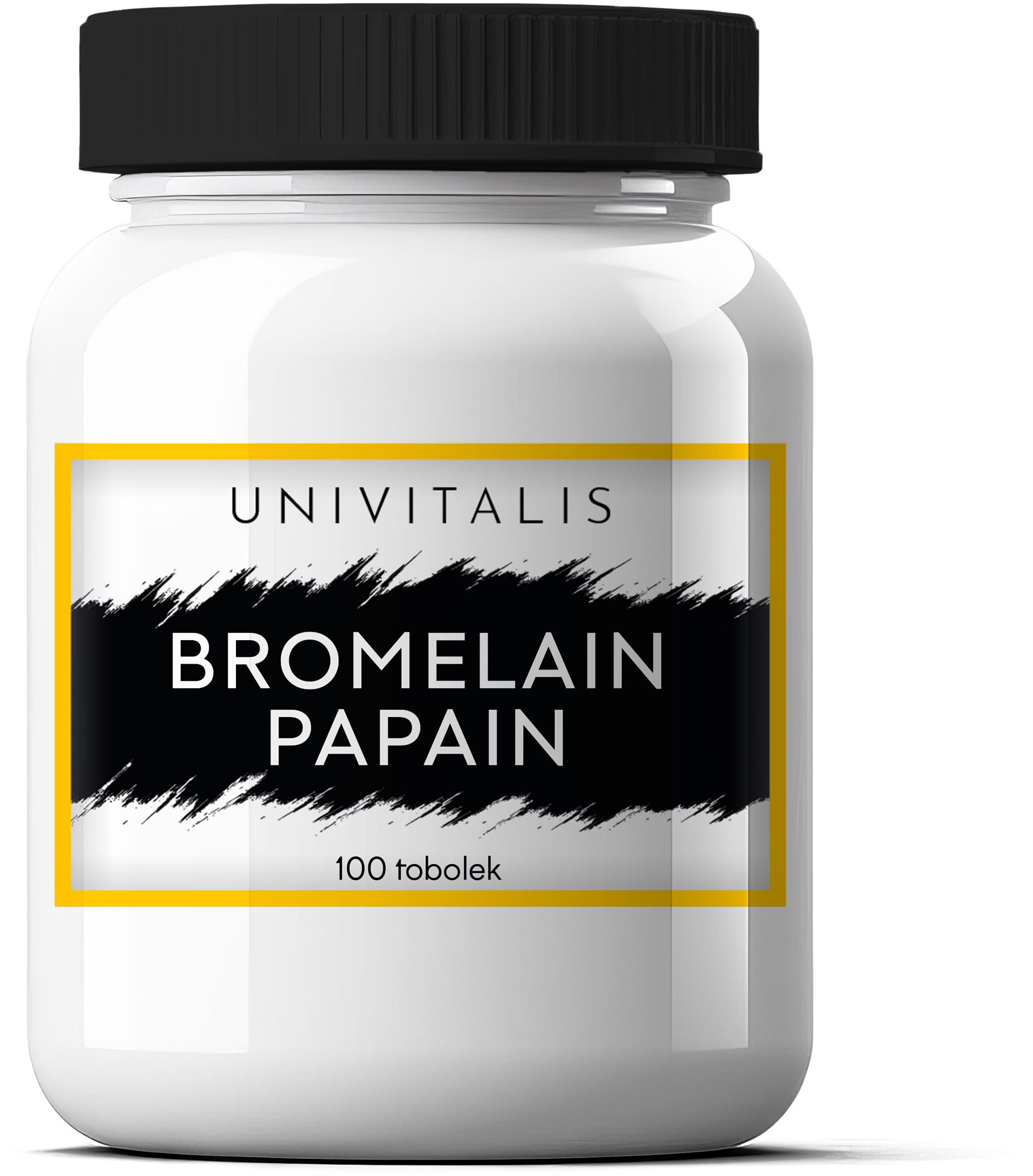 Univitalis Bromelain + Papain 100 tobolek