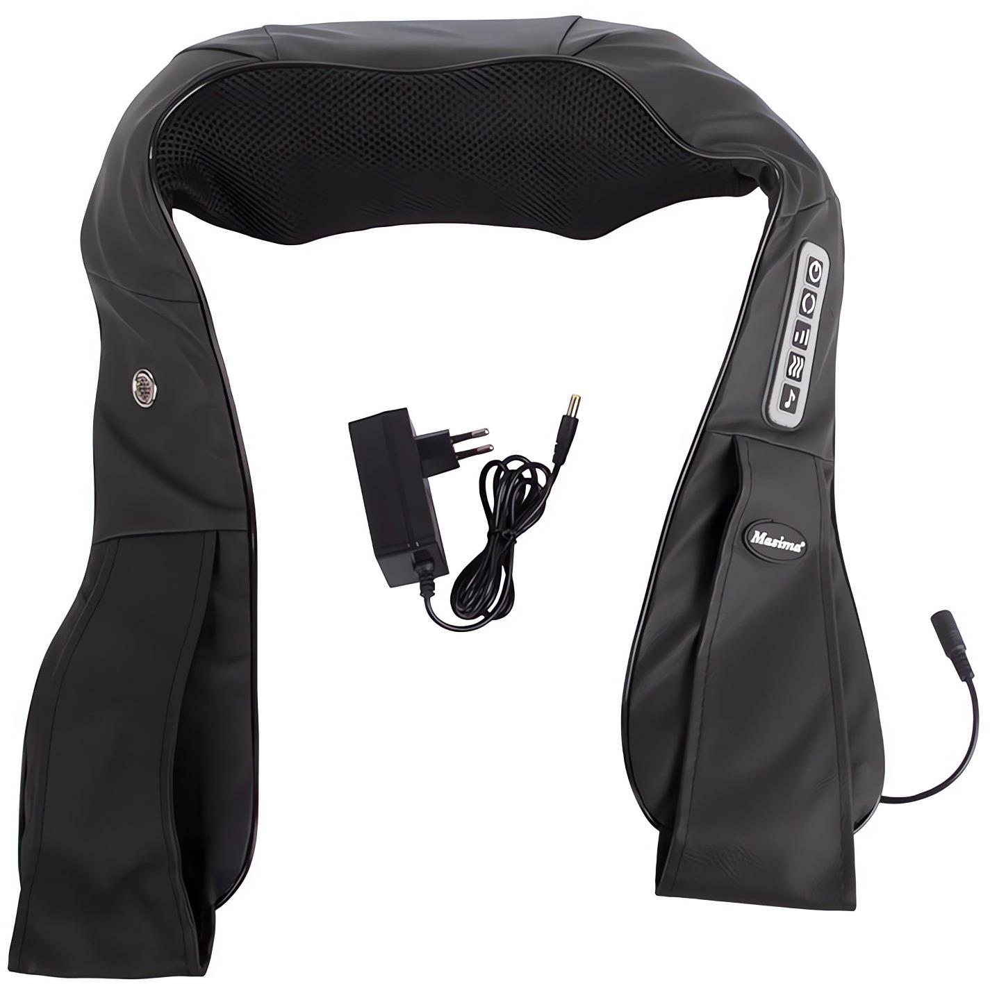 Verk 24451 Masážní límec Shiatsu s reproduktorem černý