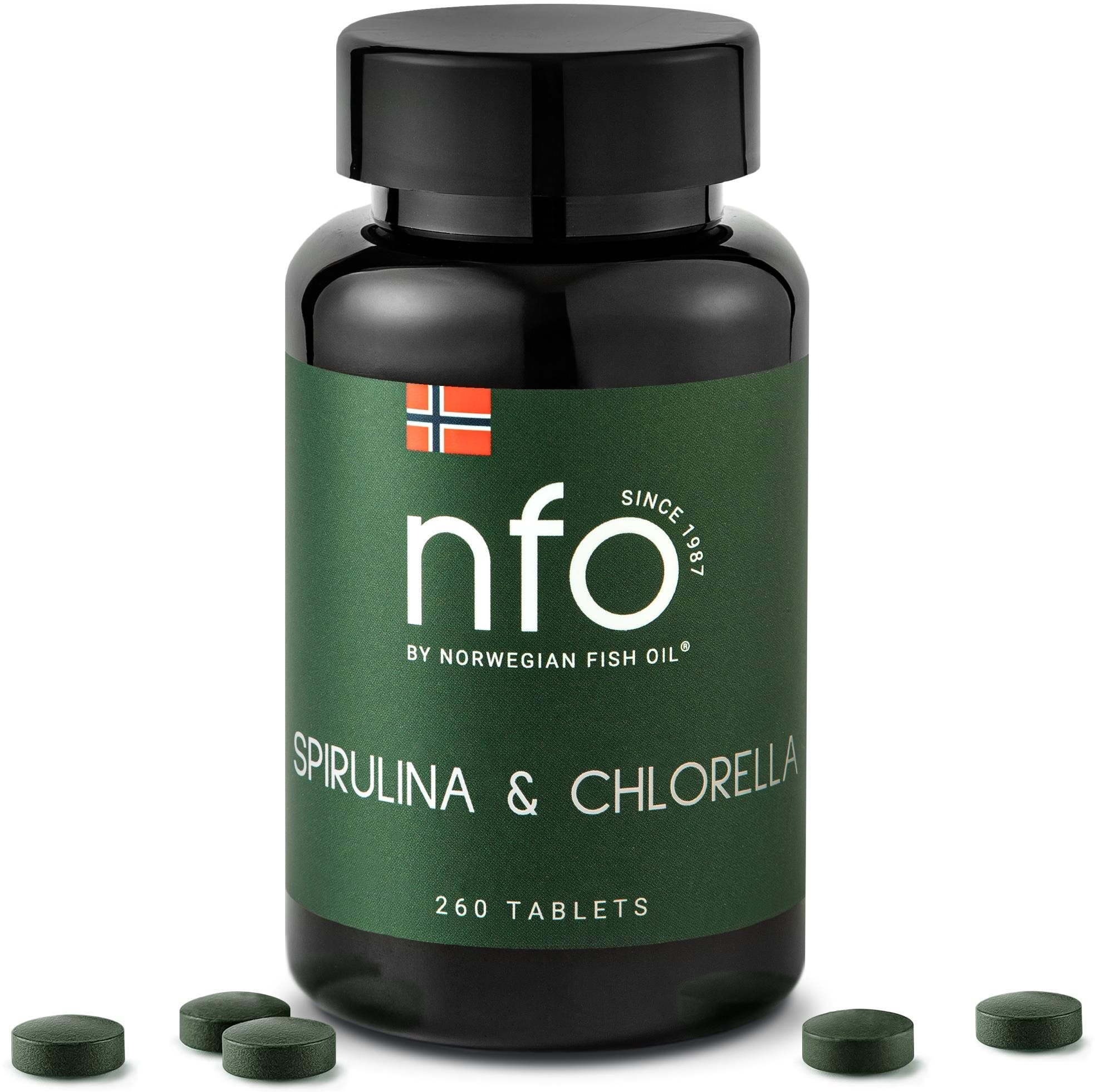 NFO Spirulina & Chlorella [260 tablet]