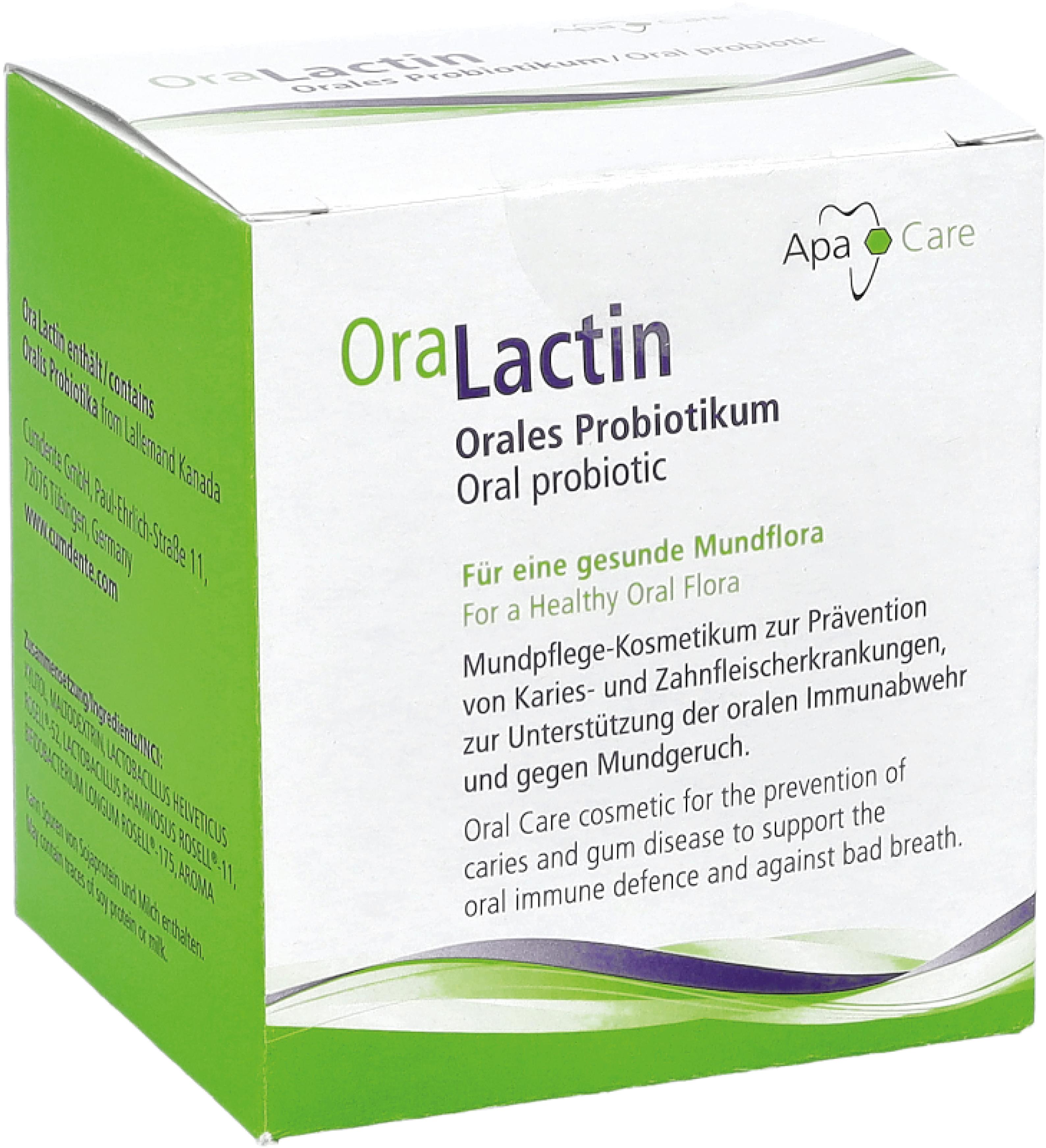 ApaCare OraLactin sáčky ústní probiotikum