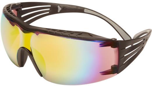 3M ochranné brýle SecureFit™ SF416XAS-BLK s oranžovým zorníkem