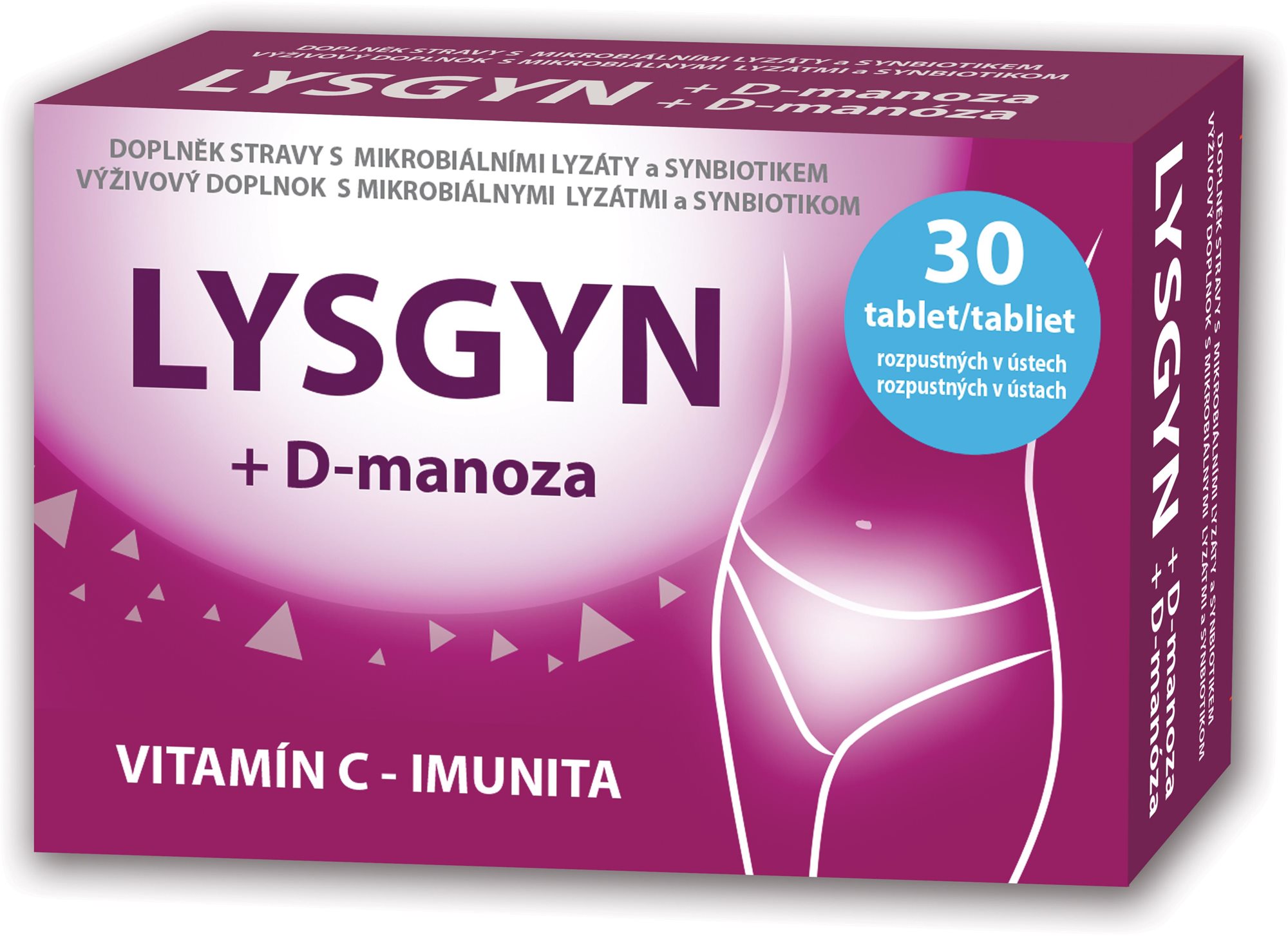 BCom Pharmacy Lysgyn + D-manoza 30 tbl