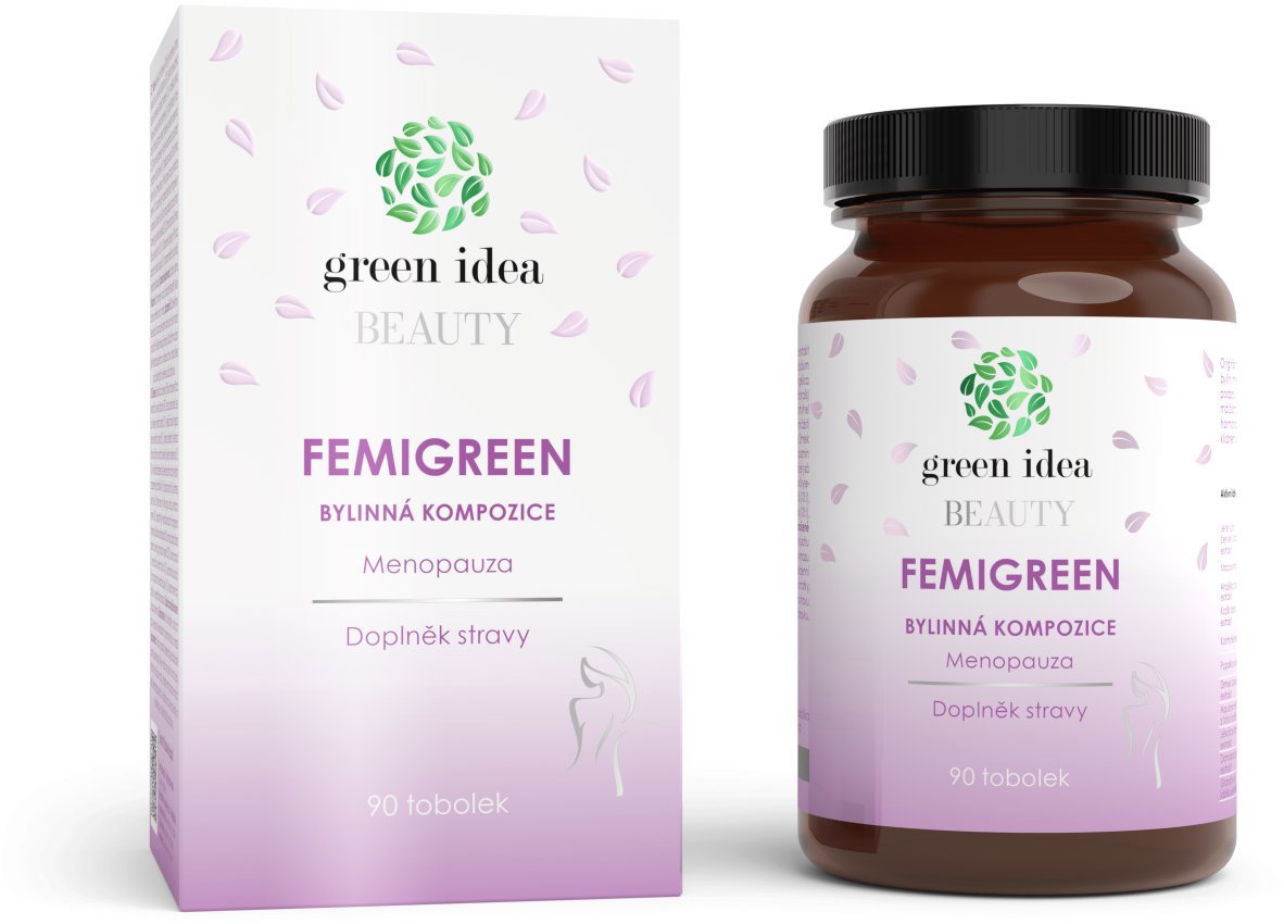 GREEN IDEA Femigreen Tobolky při menopauze 90 tablet