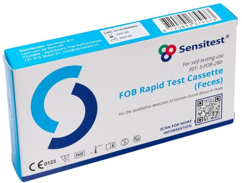 Sensitest FOB test - test na skryté krvácení ve stolici