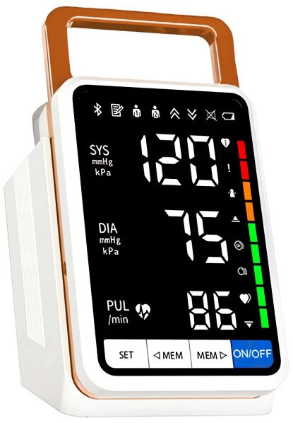 Verk 27517 Digitální tlakoměr na paži, 0 - 299 mmHg, bílý