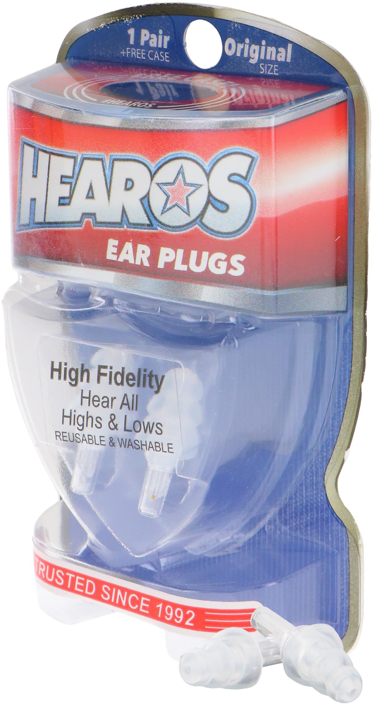 HEAROS High Fidelity Ear Plugs Original NRR 15db 1 Pair