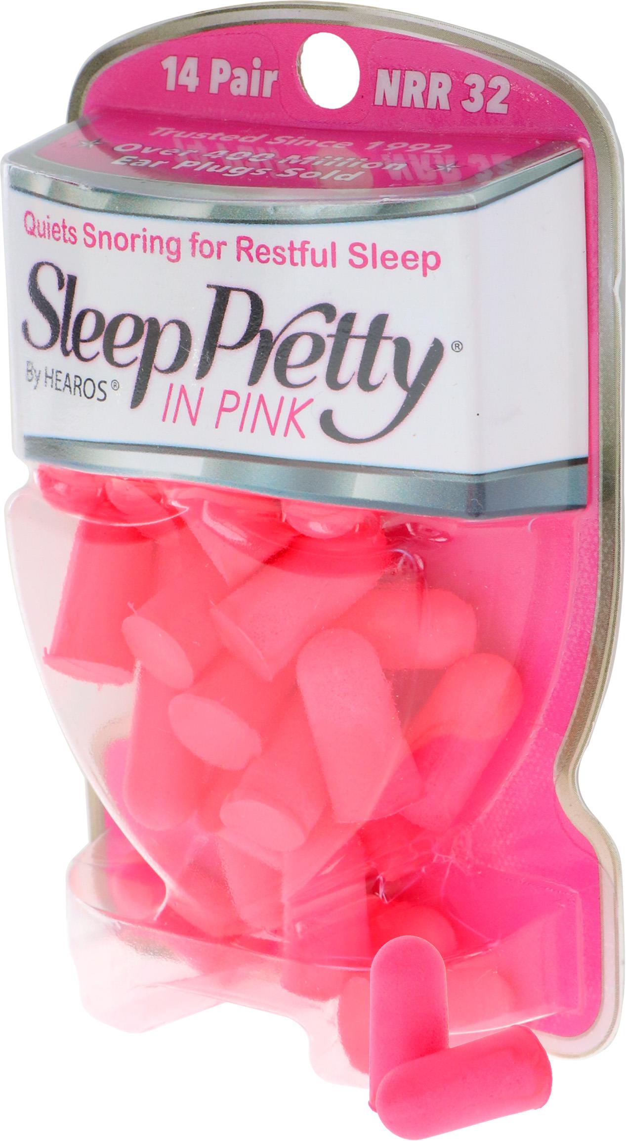 HEAROS Sleep Pretty in Pink Ear Plugs