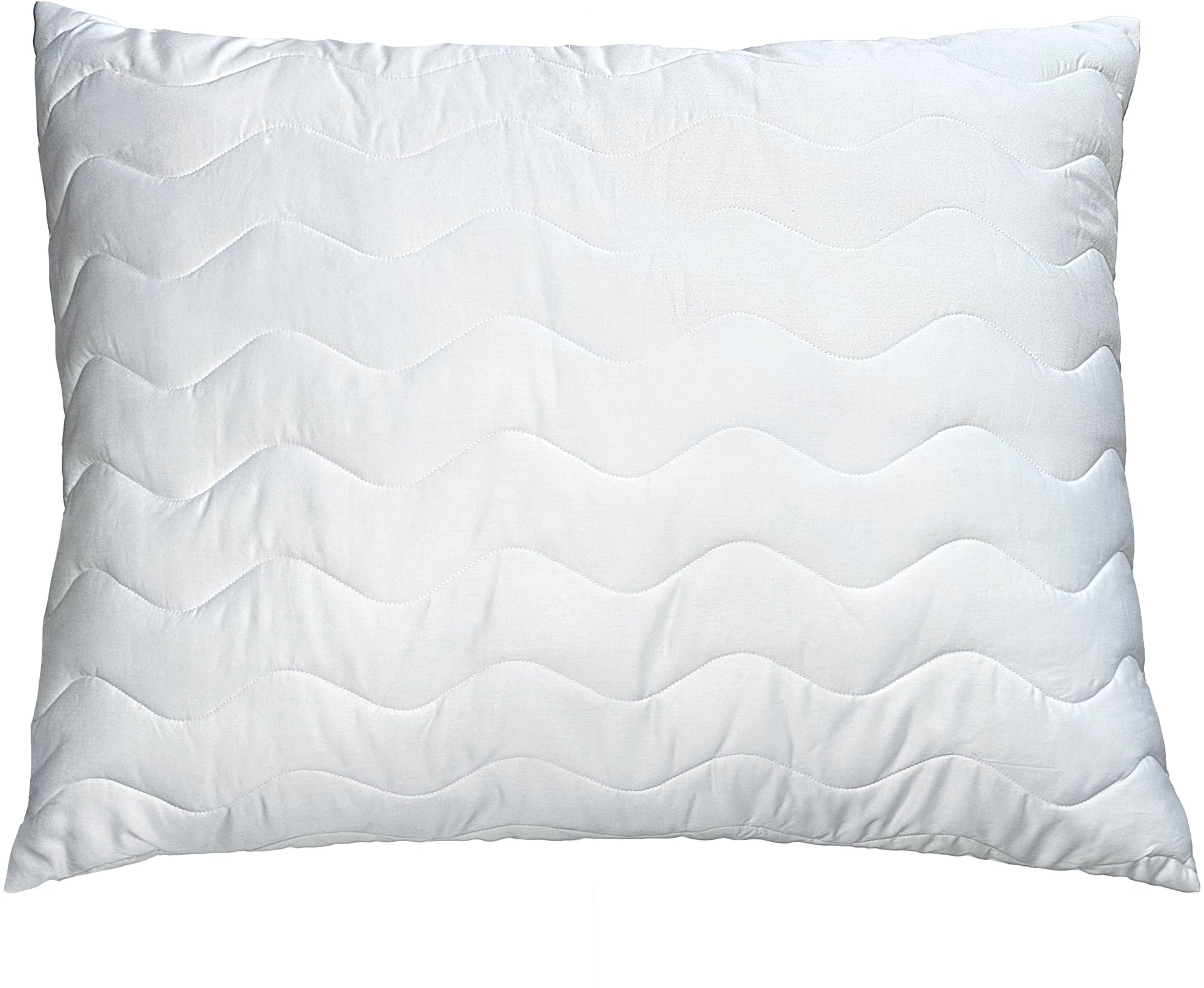 Hedda Polštář Comfort plus, bavlněný satén s vrchním povlakem, 70 × 90 cm