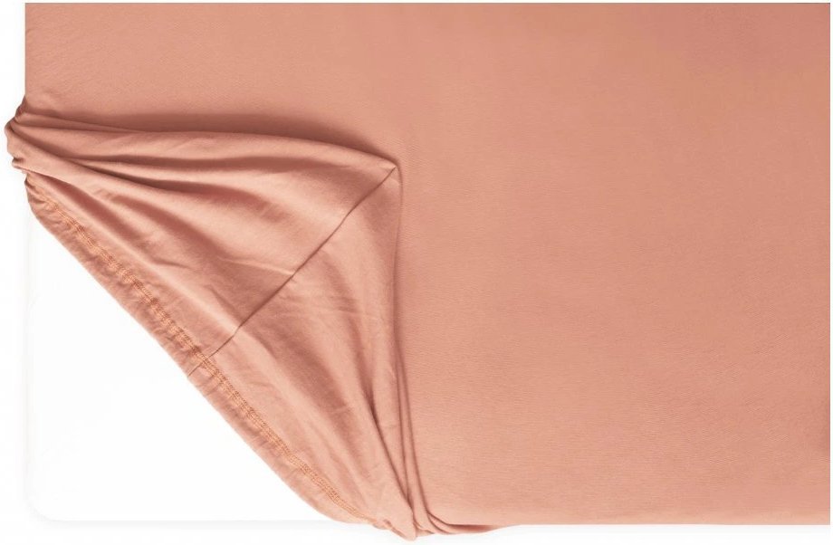 HEDDA Prostěradlo Jersey Lycra premium mini starorůžové 70 × 140 cm