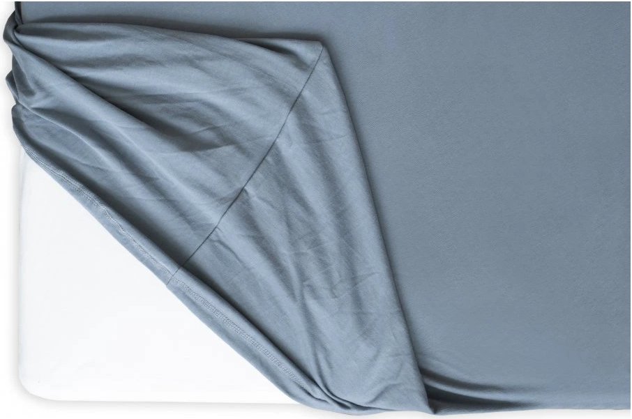 Hedda Jersey Lycra premium prostěradlo antracit, 100 × 200 cm