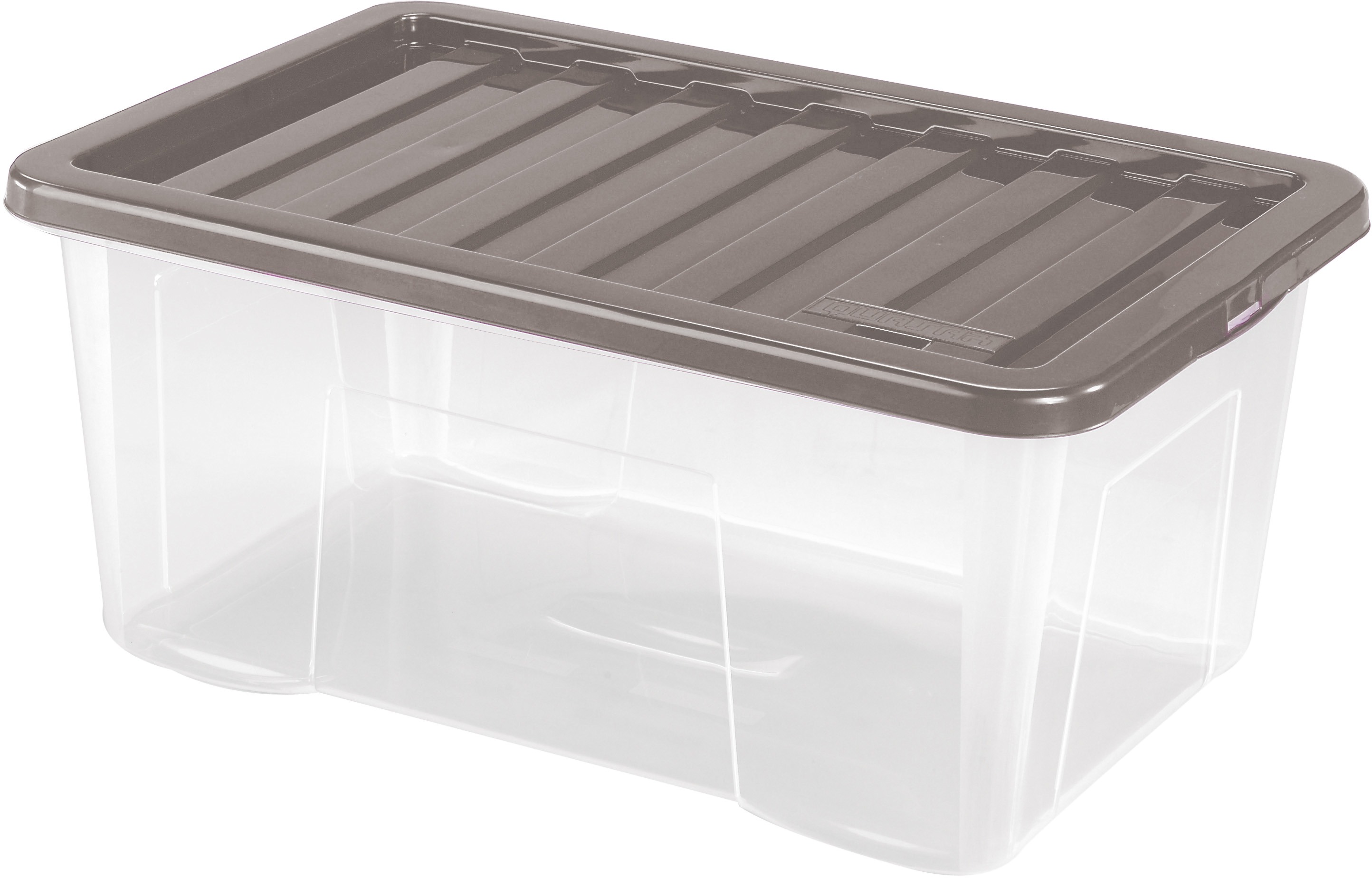 HEIDRUN box úložný s víkem 50 l, Quasar, plast, 60 × 40 × 26 cm
