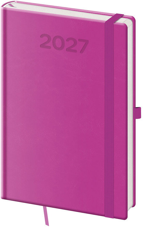 HELMA 365 týdenní 2027 A5 Print Pop, fialový