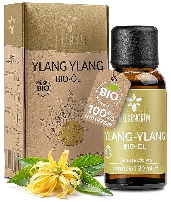 Heldengrůn 100% přírodní, Bio esenciální Ylang-Ylang olej 30 ml