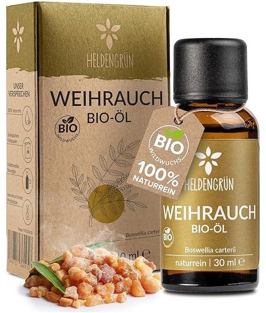 Heldengrůn 100% přírodní, Bio esenciální Kadidlový olej, 30 ml