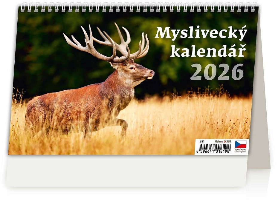 Helma Myslivecký 2026, 22,6 × 13,9 cm