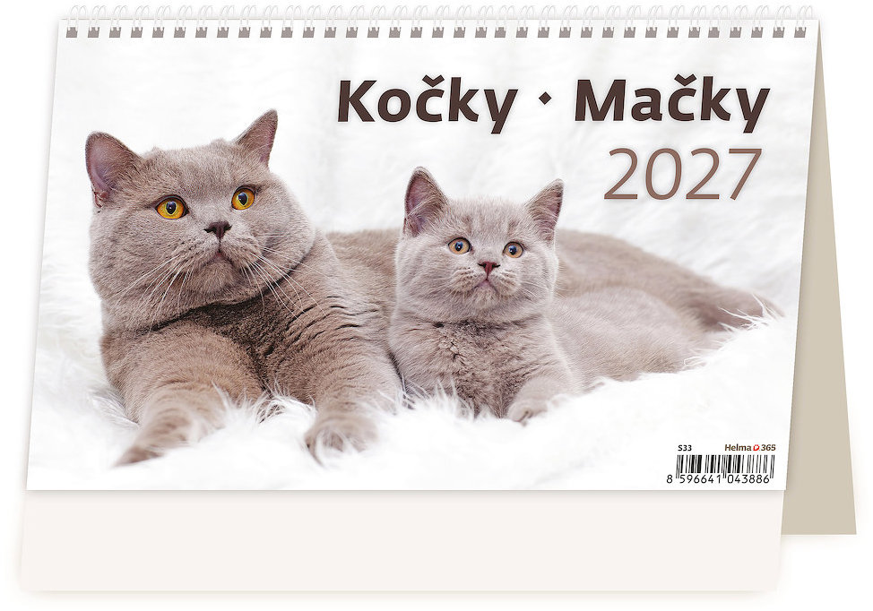 HELMA 365 Kočky/Mačky 2027