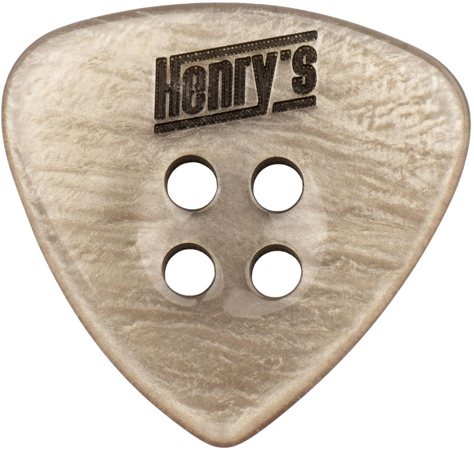 Henry’s Buttone, model FOLKER, tl. 2mm, b. kouřová, 3ks