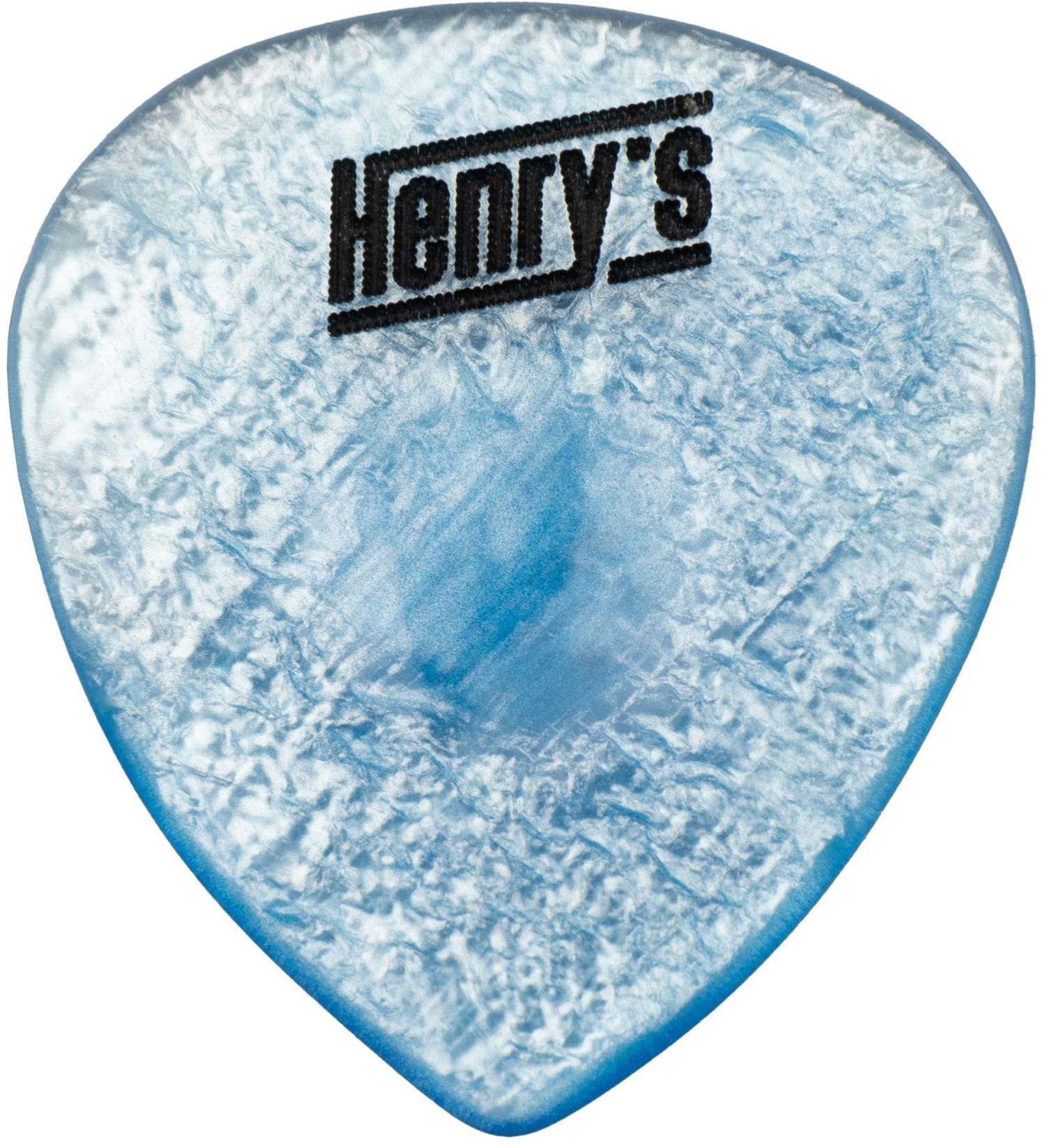 Henry’s Buttone, model SHREDDER, tl. 2mm, b.světle modrá, 3ks