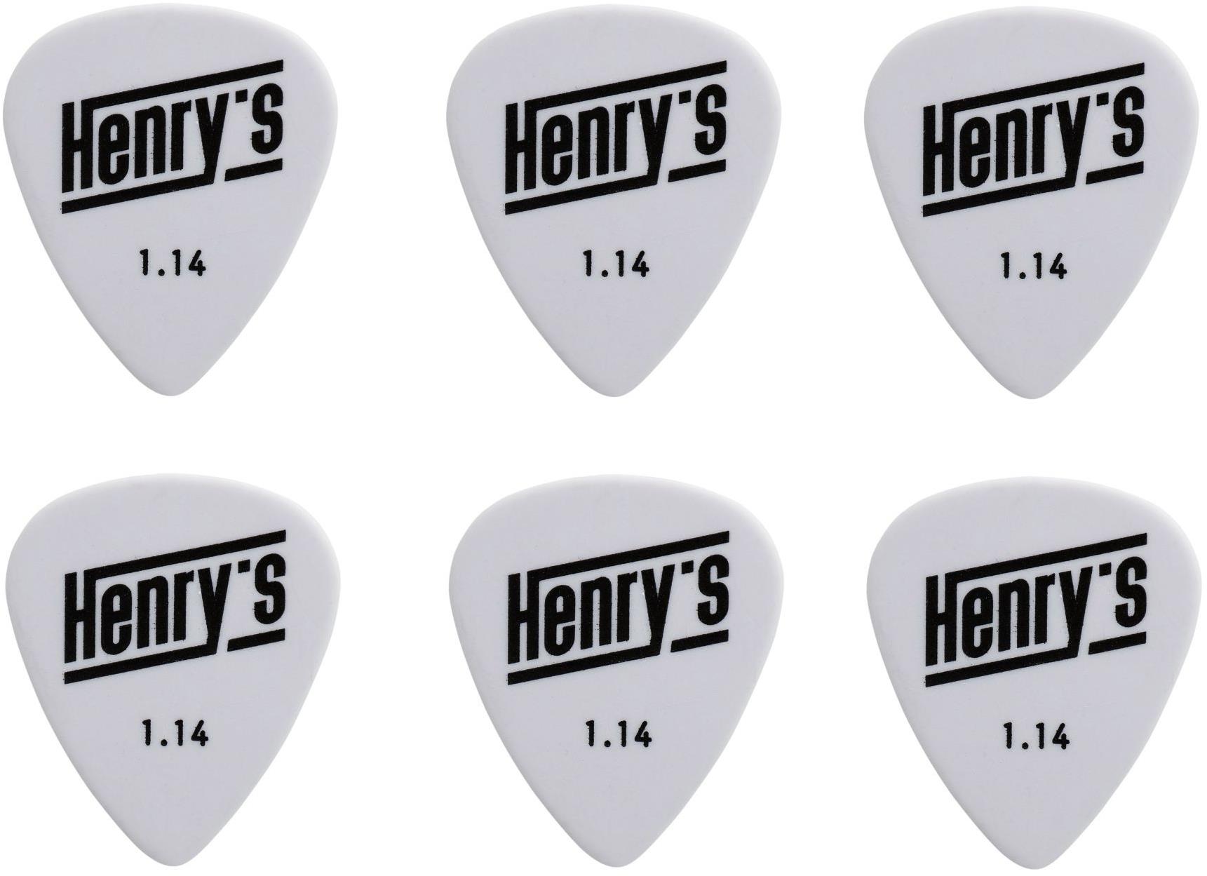 Henry’s Trsátka Deltone, STANDARD, 1.14mm, bílá, 6ks