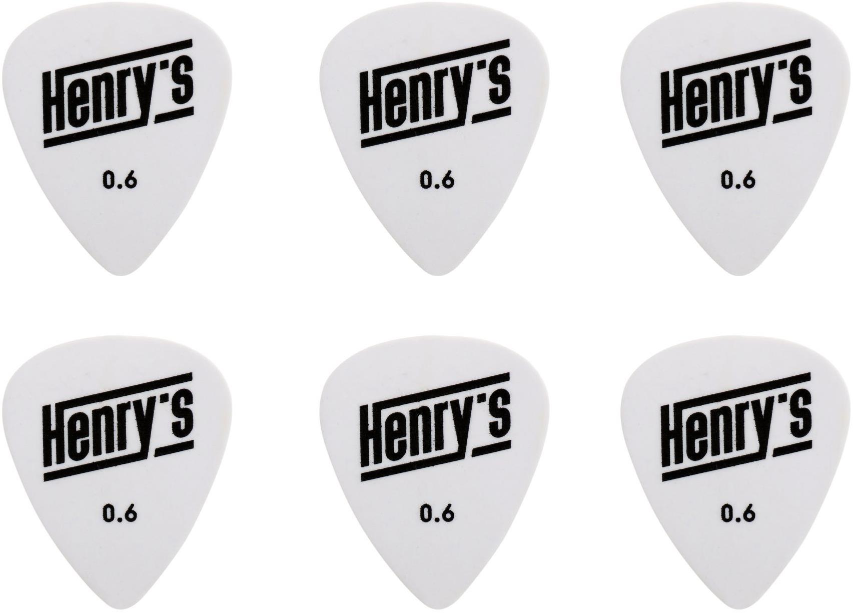 Henry’s Trsátka Deltone, STANDARD, 0.60mm, bílá, 6ks