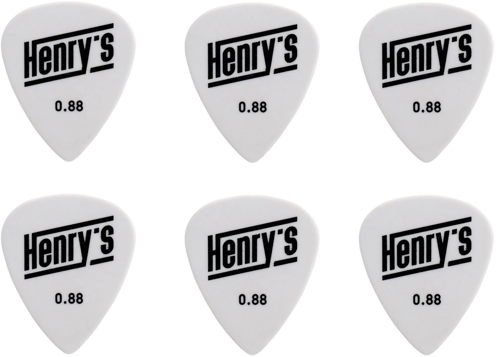 Henry’s Trsátka Deltone, STANDARD, 0.88mm, bílá, 6ks