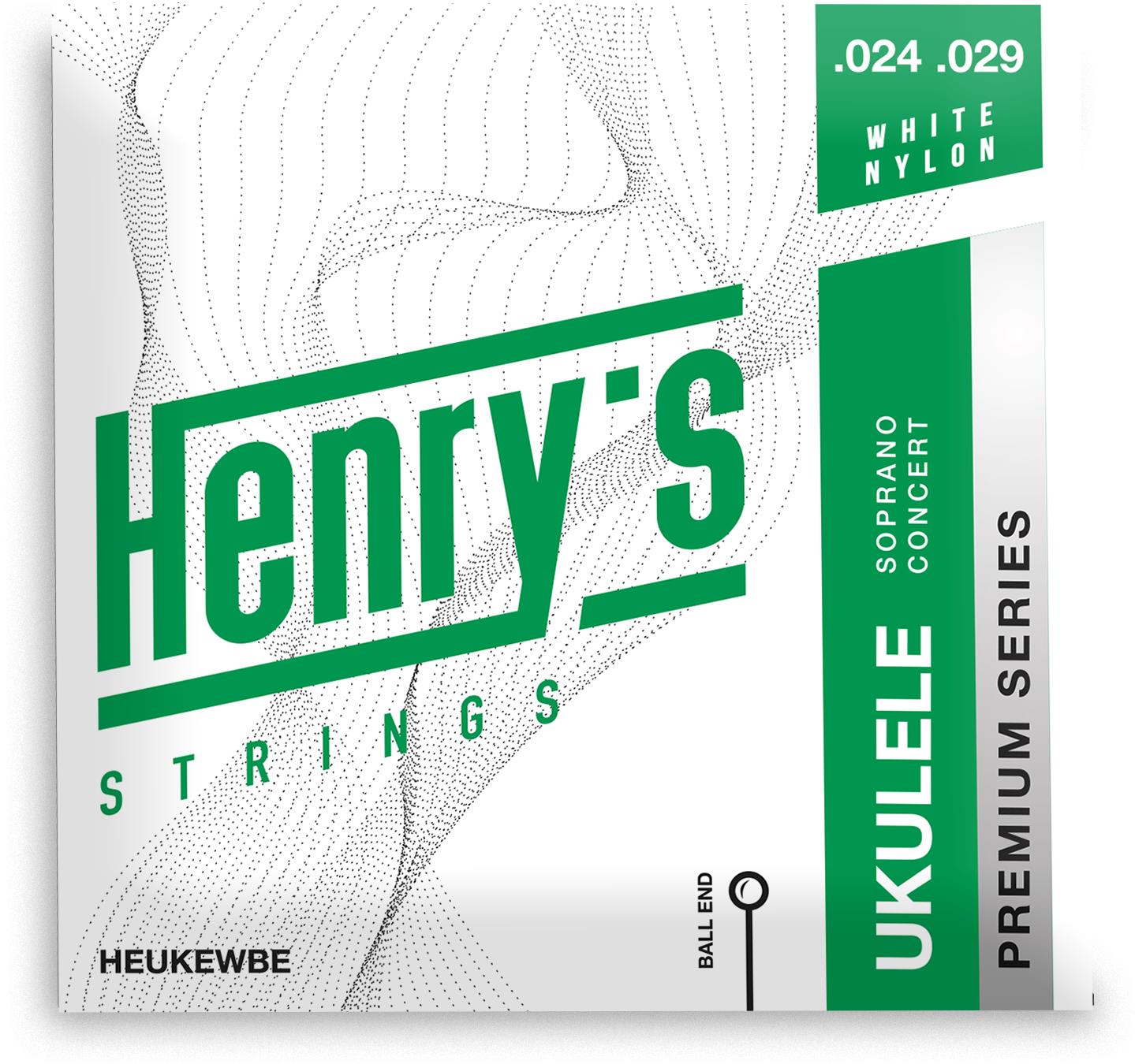Henry’s HEUKEWBE PREMIUM serie pro sopránové a koncertní ukulele
