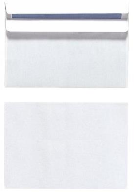 Herlitz kancelářská obálka C6 100 ks bílá