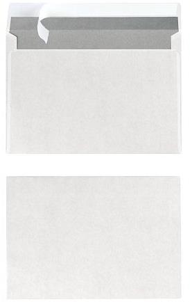 Herlitz kancelářská obálka C6 100 ks bílá