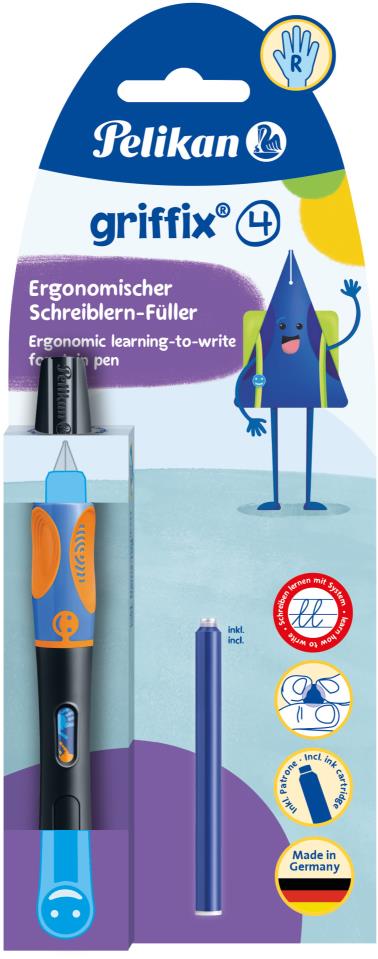 PELIKAN Griffix pro praváky, černé