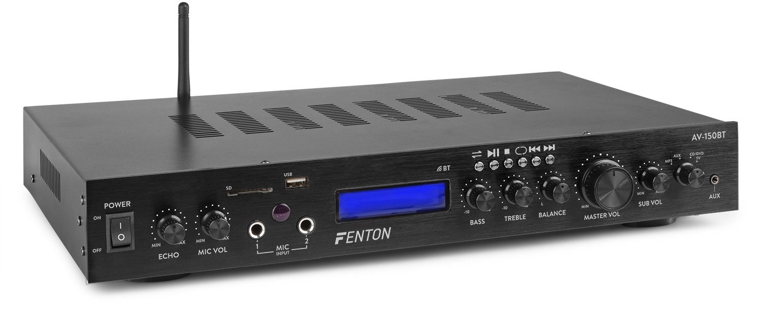 Fenton AV-150BT 5 Kanálový zesilovač pro domácí kina s bluetooth, USB, SD karta