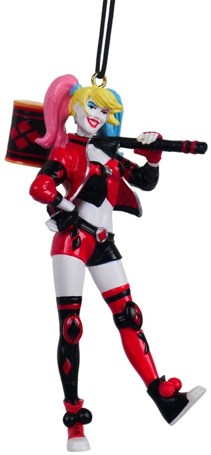 Christmas Inspiration DC Heroes Vánoční ozdoba Harley Quinn
