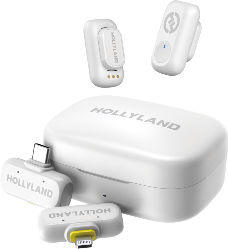 Hollyland LARK A1 Combo Ivory White