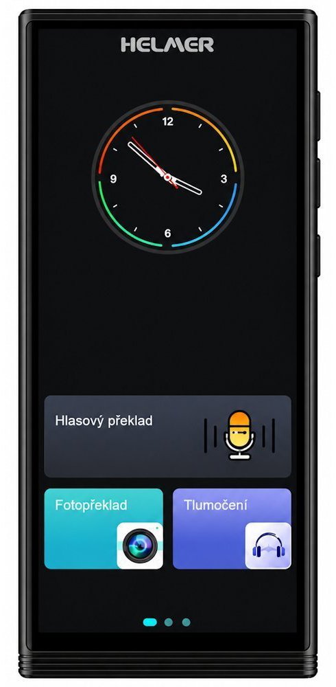 HELMER OTR 213 inteligentní hlasový překladač (OFFLINE čeština)