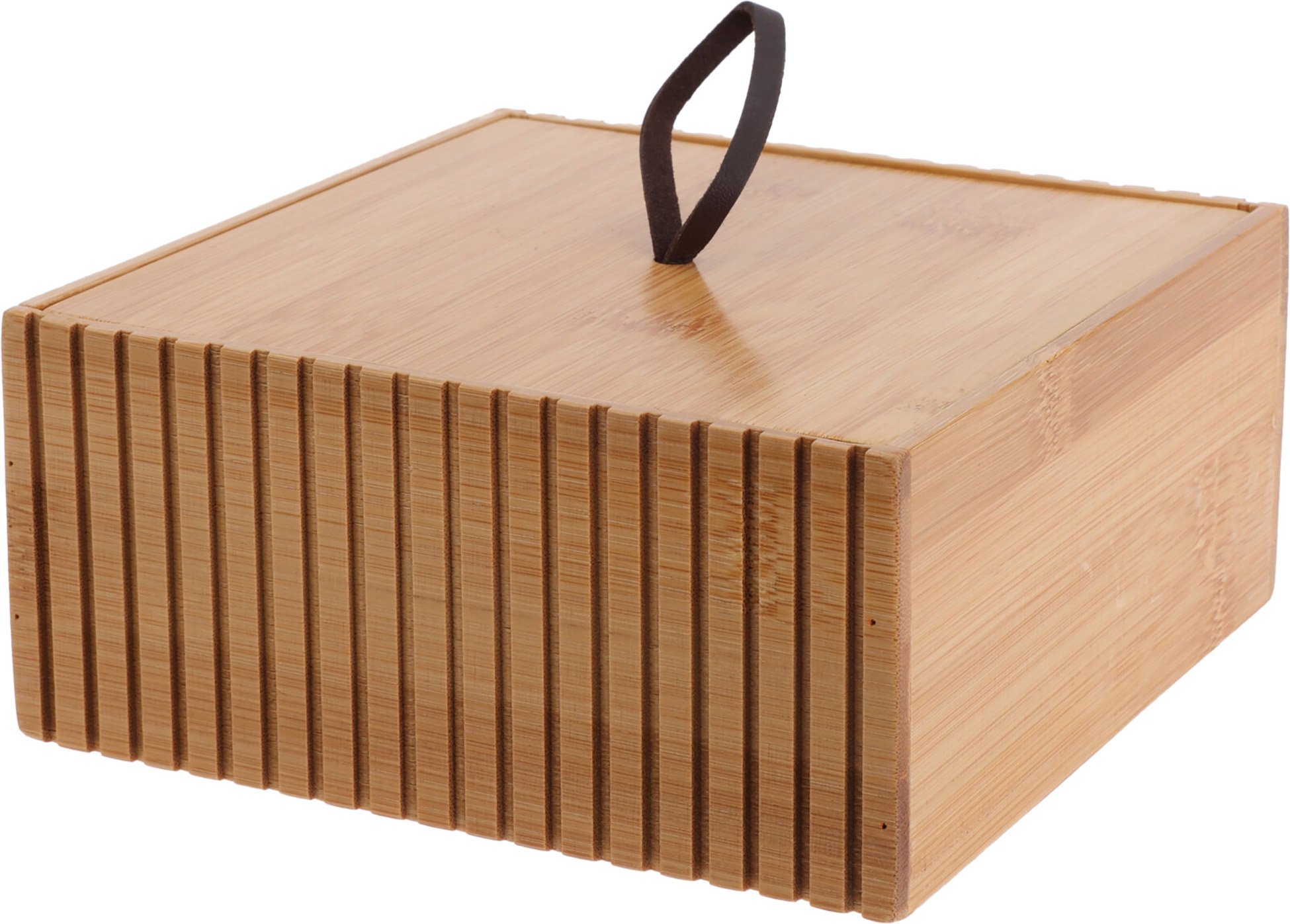 H&L BambooBox 15 × 15 × 7 cm, bambus