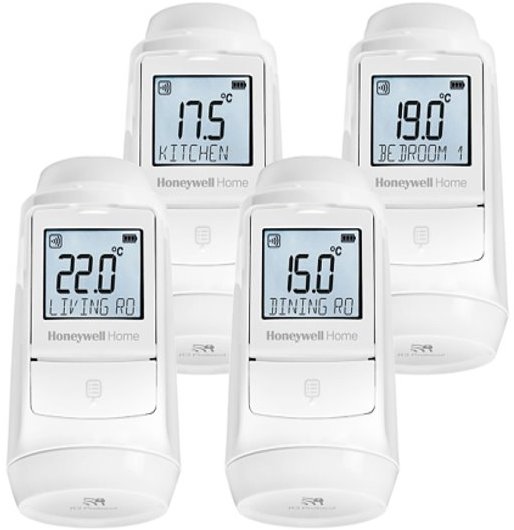 Honeywell Home EvoHome EVO-TRV4 / 4x EVO-TRV, bezdrátová
