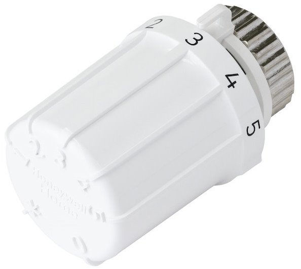 Honeywell Home termostatická hlavice Thera-6 M30x1,5, bílá (určena také pro osoby se zhoršeným zrak