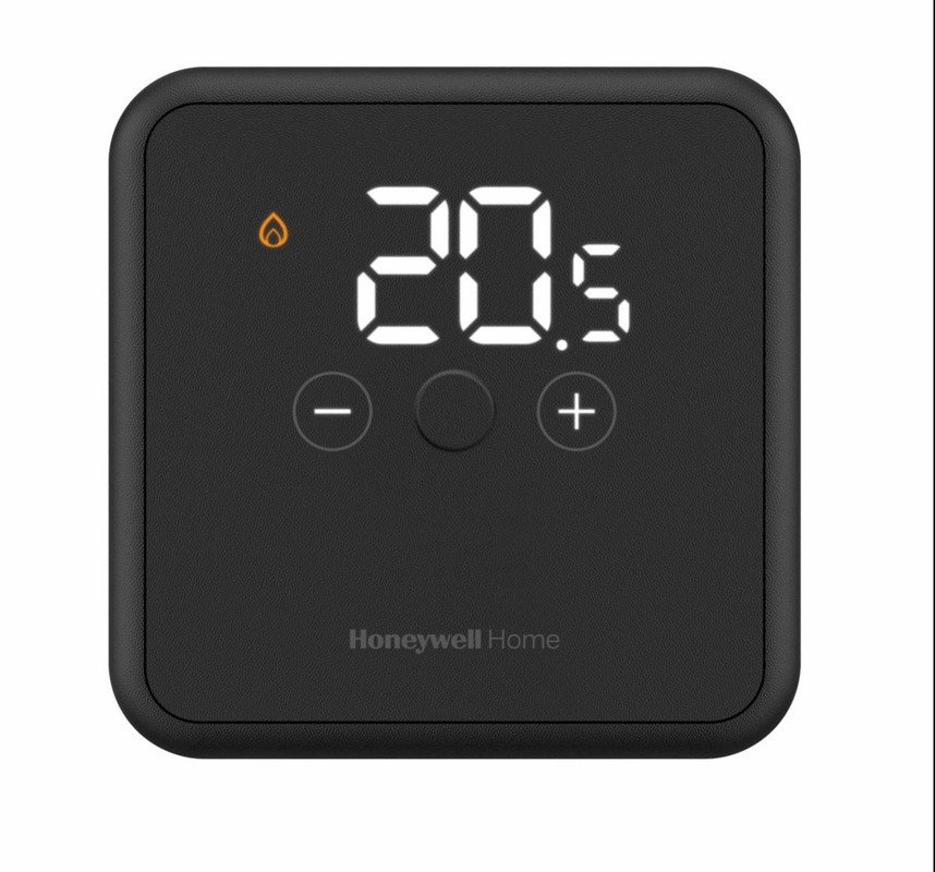 Honeywell Home DT4R bezdrátový termostat (bez spín. jednotky BDR91), černý