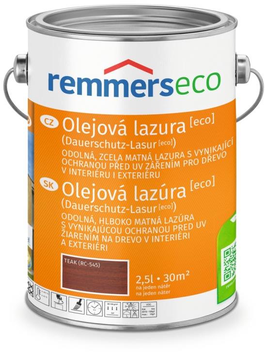 Remmers Olejová lazura [ECO] 2,5 l Teak / Týk