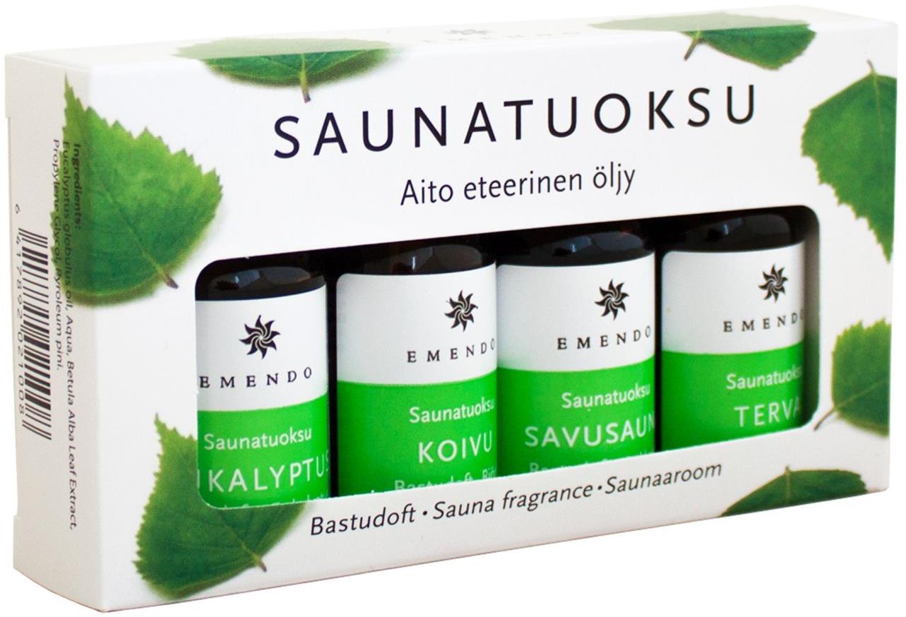 EMENDO OY Esence do sauny PREMIUM, 4 × 10 ml
