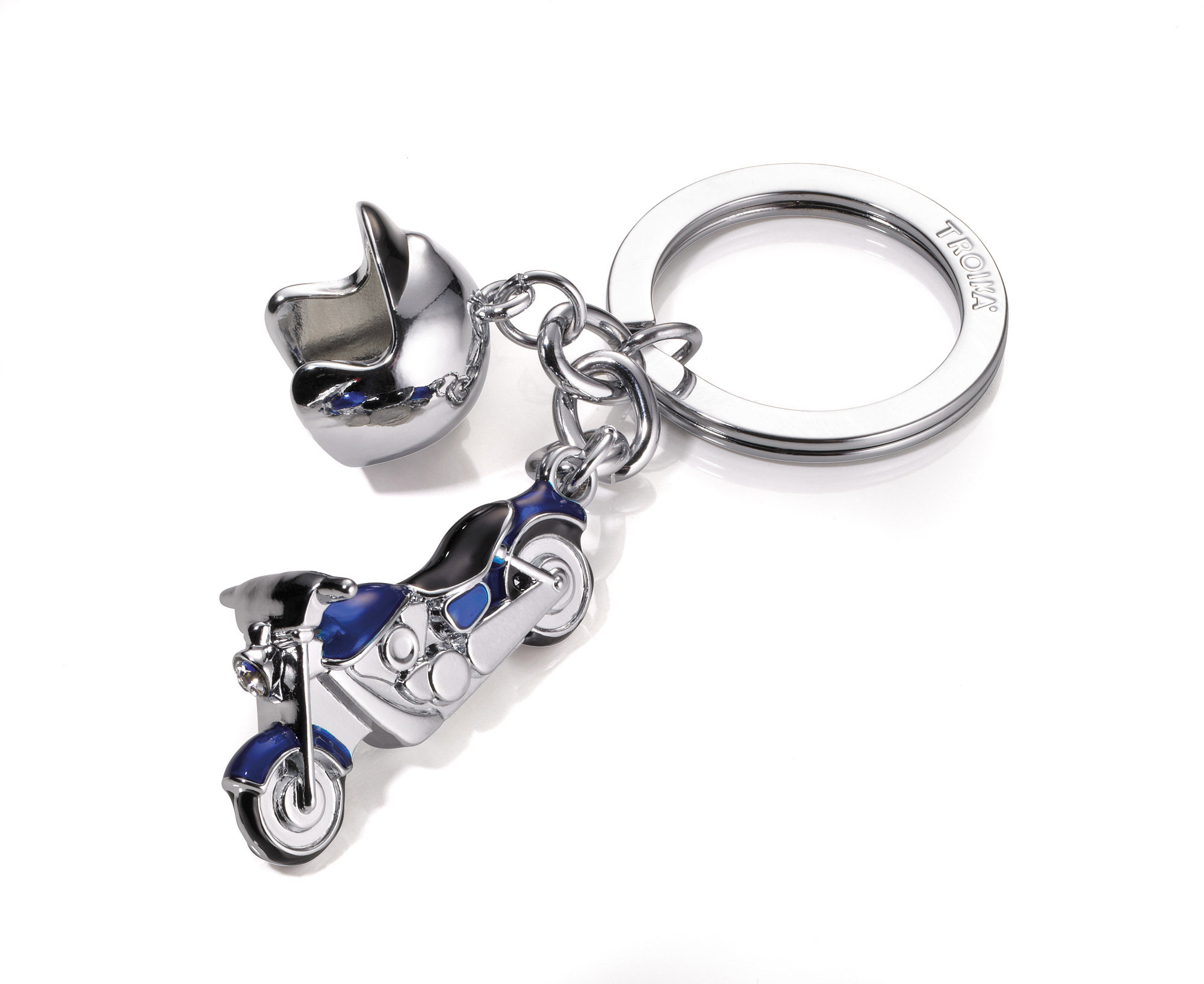 TRIOKA Key crusing, 2 přívěsky, se SWAROVSKI® elements
