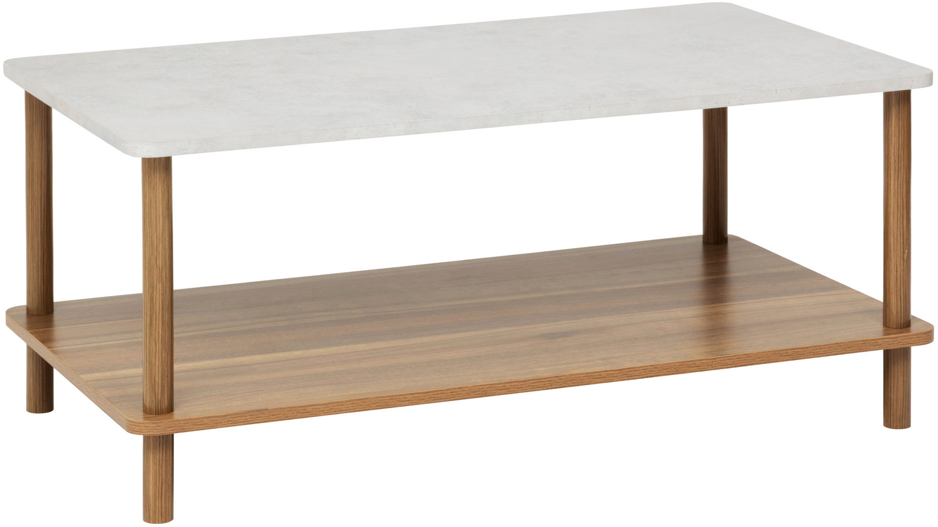 5five Simply Smart Konferenční stolek s policí COME, 90 × 50 cm