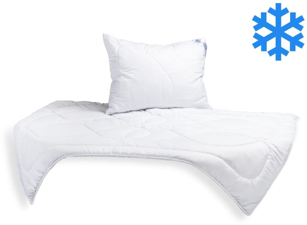 Brotex Zimní Set Luxus Plus, přikrývka 140 × 200 cm 1300 g + polštář 70 × 90 cm 900 g Unico zip
