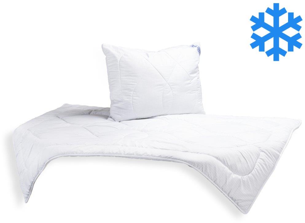 Brotex Zimní Set AntiStress, přikrývka 140 × 200 cm 1300 g + polštář 70 × 90 cm 900 g Unico zip