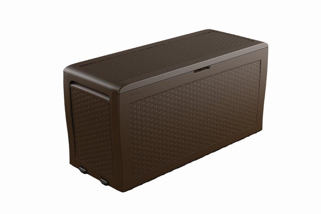 KETER Zahradní úložný box Samoa Rattan Box 270l, hnědý