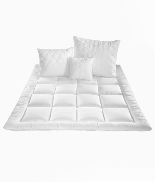 4sleep Eco Set Schon polštář 70 × 90 cm 1000 g PLUS MF ZIP + přikrývka 140 × 200 cm 1000 g