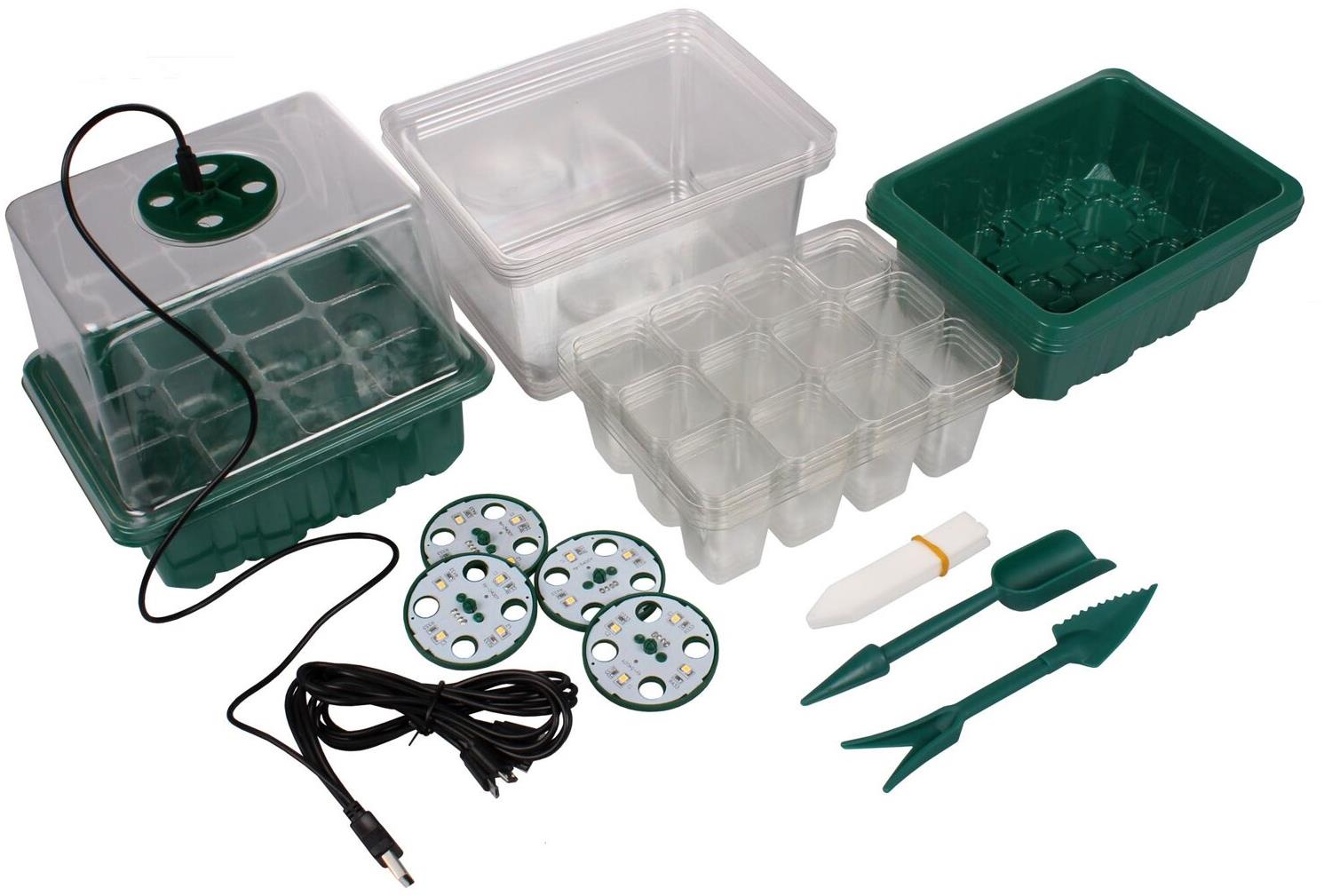 MERCO Sadbovač SEEDLING Pot 12 Light, sada 5ks v balení