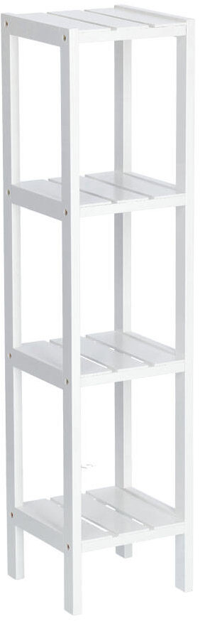 Koupelnový regál ZELLER z MDF, 22 × 22 × 92 cm